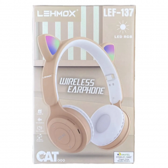 Fone de ouvido headphone Lehmox LEF-137
