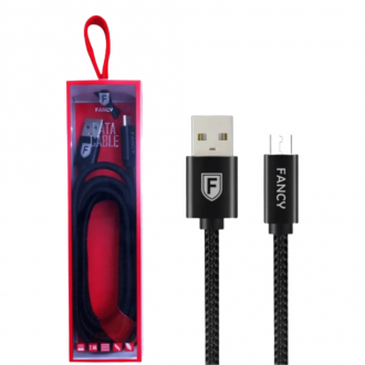 Cabo USB Micro USB  MICRO/V8 2.4A Super Reforçado 1.8 Metros Fancy CA-H02V