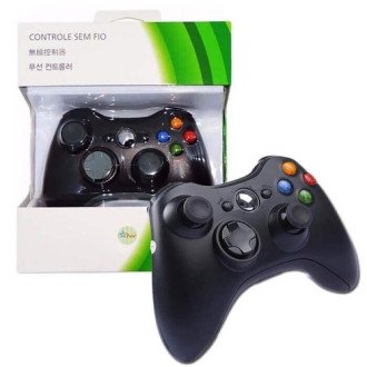 Controle Joystick Sem Fio Gamer X-360 para Xbox 360/ PS3/ PC e Smartphone Android