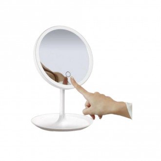Espelho de Mesa Portátil Blogueira com Lâmpada Iluminação para Maquiagem ak-003