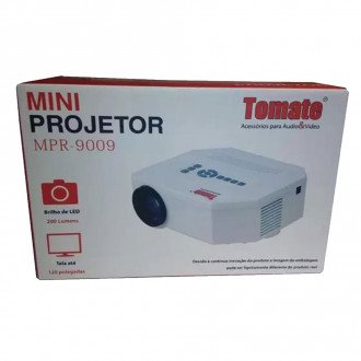 Mini Projetor Led Tomate 200 Lumens MPR-9009