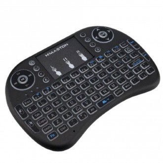 Mini Teclado Wireless Keyboard com Touchpad USB android console e TV H'Maston JP-25 