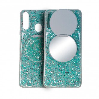 Case Capa Capinha Brilhosa Com Espelho Para Samsung A20S