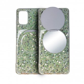Case Capa Capinha Brilhosa Com Espelho Para Samsung A51