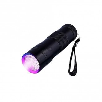 Lanterna Led Potente Luz Ultravioleta Negra Uv LT-406