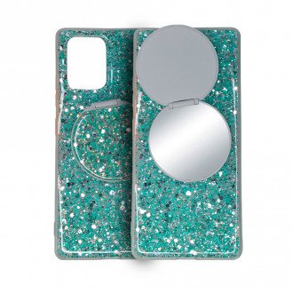 Case Capa Capinha Brilhosa Com Espelho Para Samsung A91